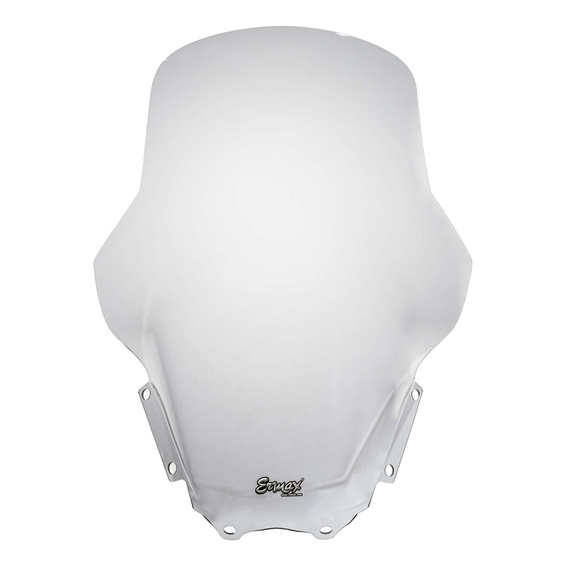 Pare-brise Ermax haute protection 74 cm avec protections mains Piaggio MP3 125 07-12 gris