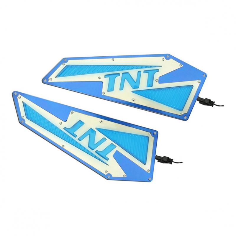 Repose-Pied A Leds Step Light- Chromé