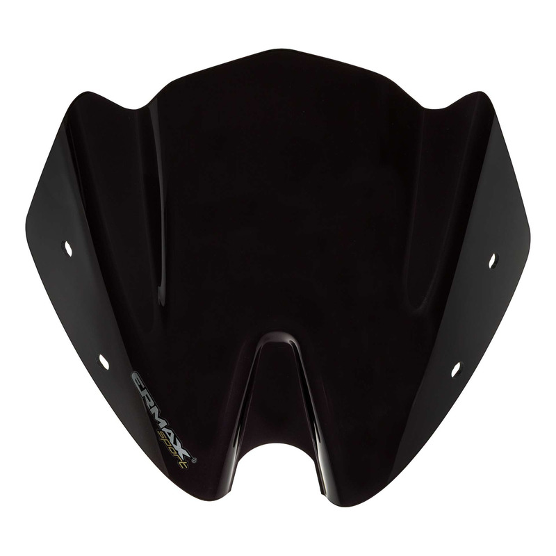 Saute-vent Ermax Sport 22 cm Yamaha MT-125 20-24 noir foncé opaque
