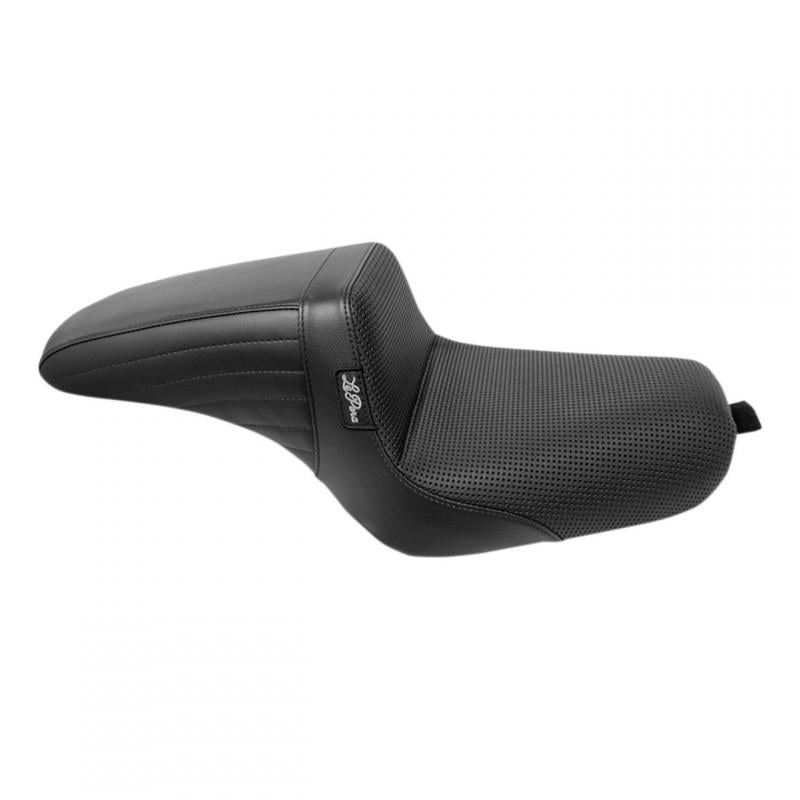 Selle duo Le Pera Kickflip Sportster 10-20 finition canevas/coutures d