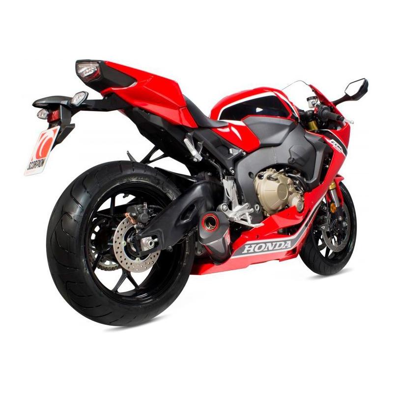 Silencieux Scorpion Serket Taper carbone Honda CBR 1000 RR 17-20