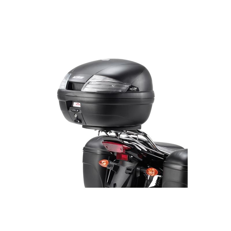 Support spécifique Kappa pour top case Monolock Yamaha 125 YBR 10-14