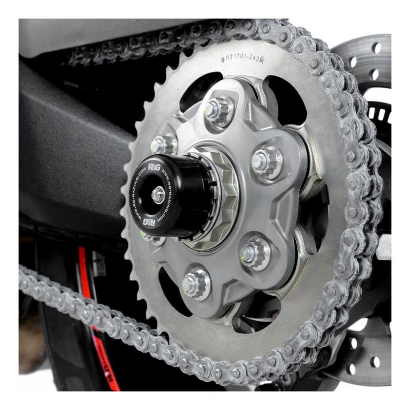 Tampons de bras oscillant R&G Racing noir Ducati Multistrada 1200 10-15