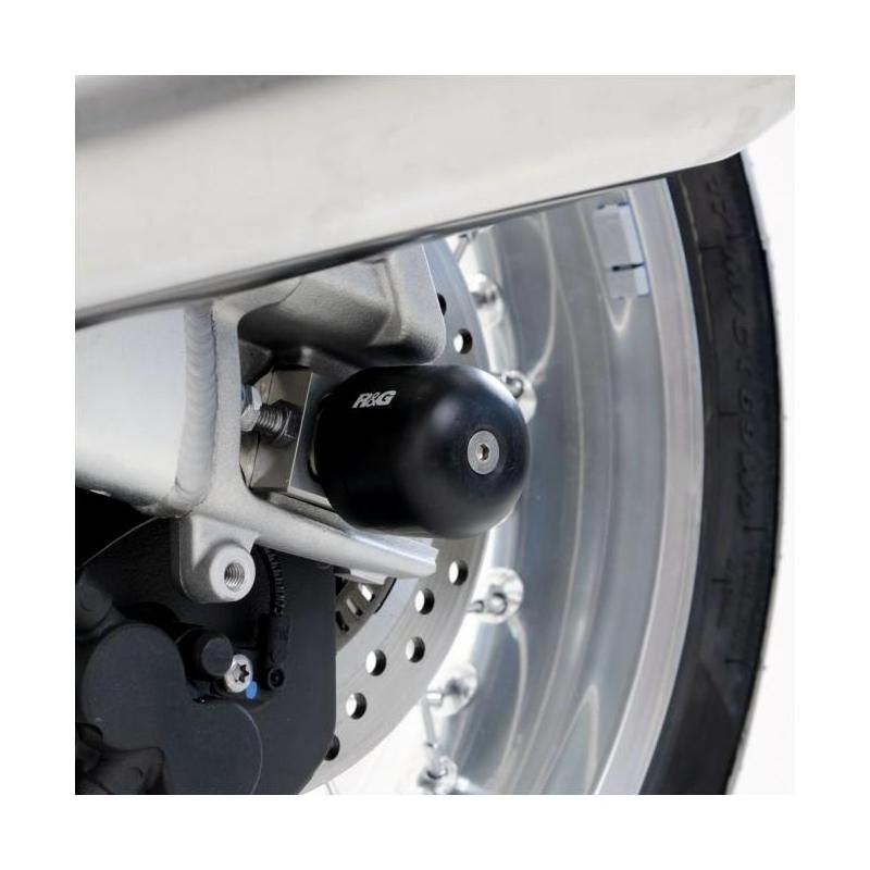 Tampons de bras oscillant R&G Racing noir Triumph Street Twin 900 17-1