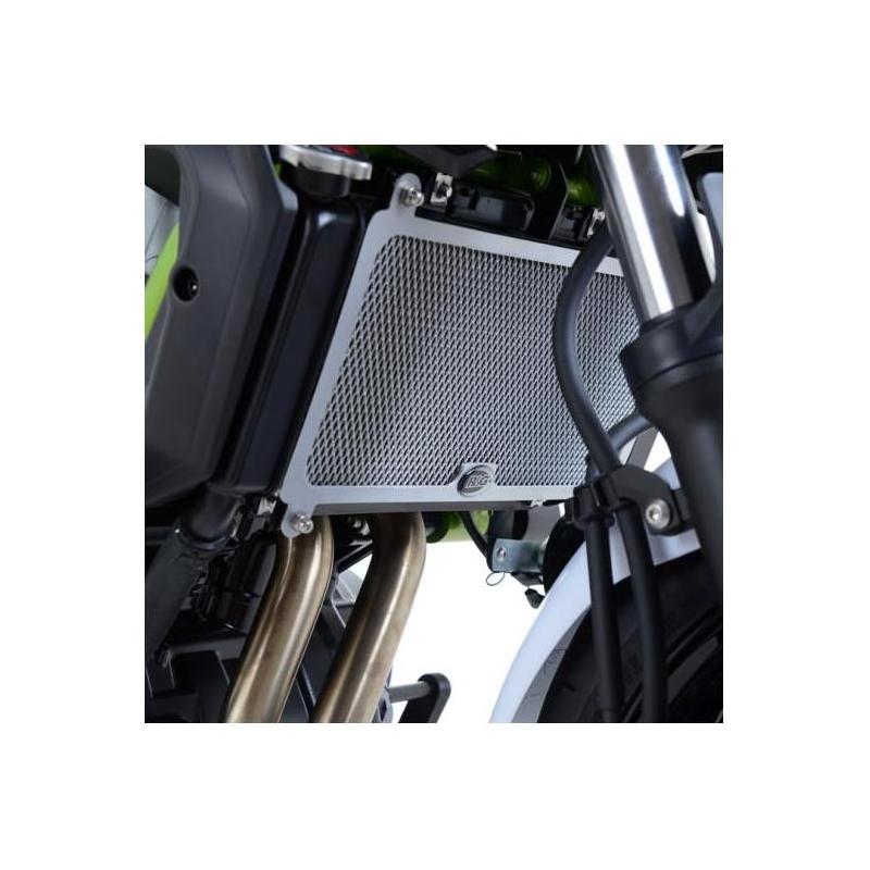 Protection de radiateur titane R&G Racing Kawasaki Z 650 17-18