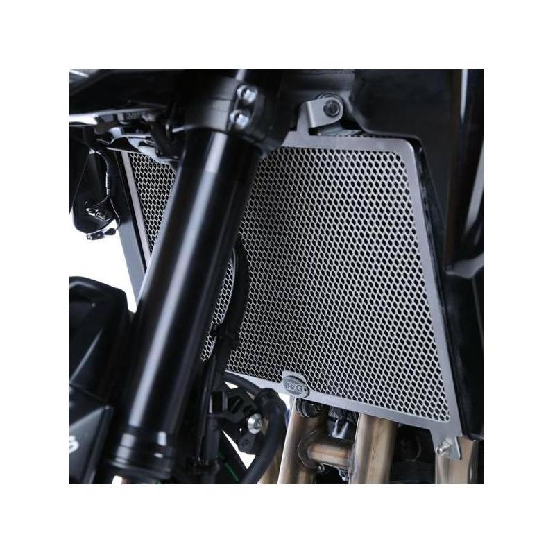 Protection de radiateur verte R&G Racing Kawasaki Z 900 17-18