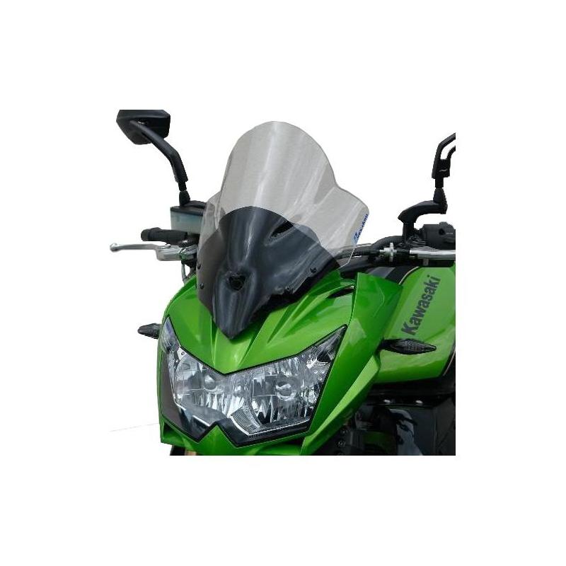 Saute-vent Bullster haute protection 34 cm fumé noir Kawasaki Z 750 R