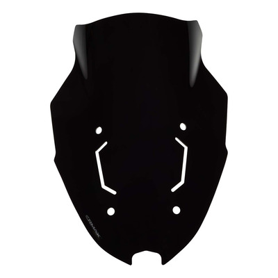 Pare-brise Ermax Sport 48 cm Yamaha N-Max 125 2025 noir foncé opaque