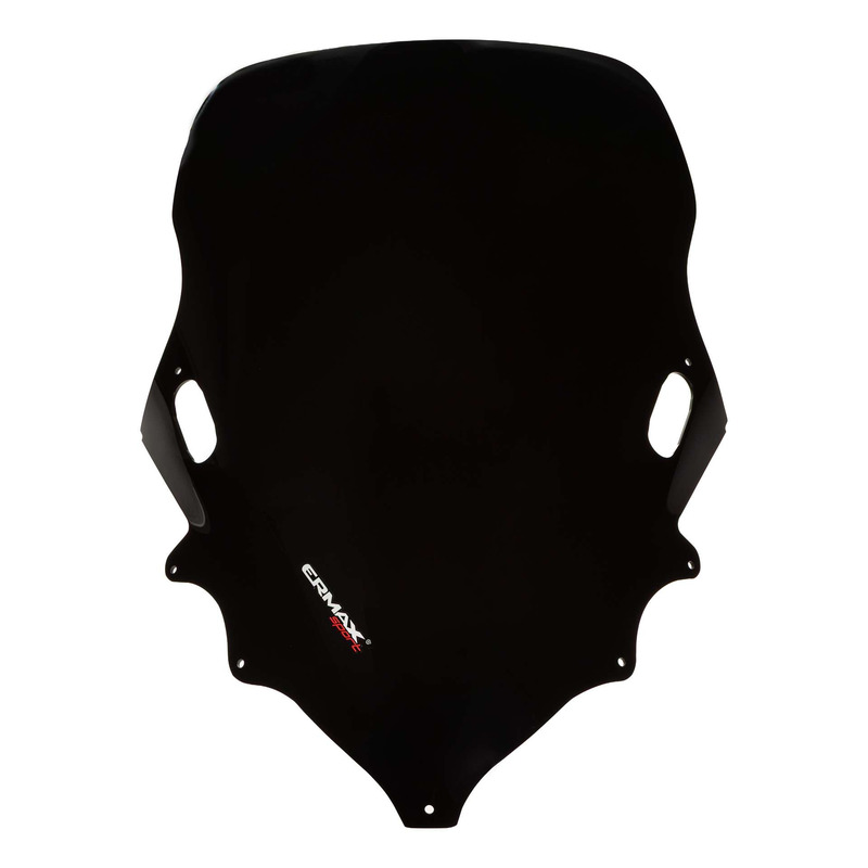 Pare-brise Ermax Sport 68 cm Yamaha T-Max 500 08-11 noir foncé opaque