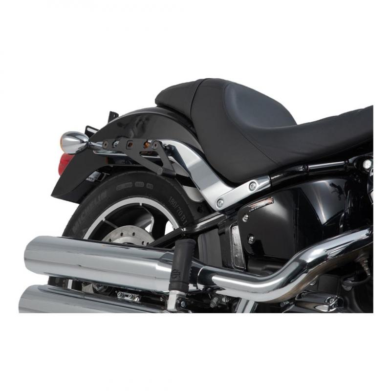 Système de sacoche latérale latérale moto SW-Motech LH2/LH1 Legend Gear  25,5/19,5 l. Softail Low Rider / S (17-) - Sacoches - Bagagerie