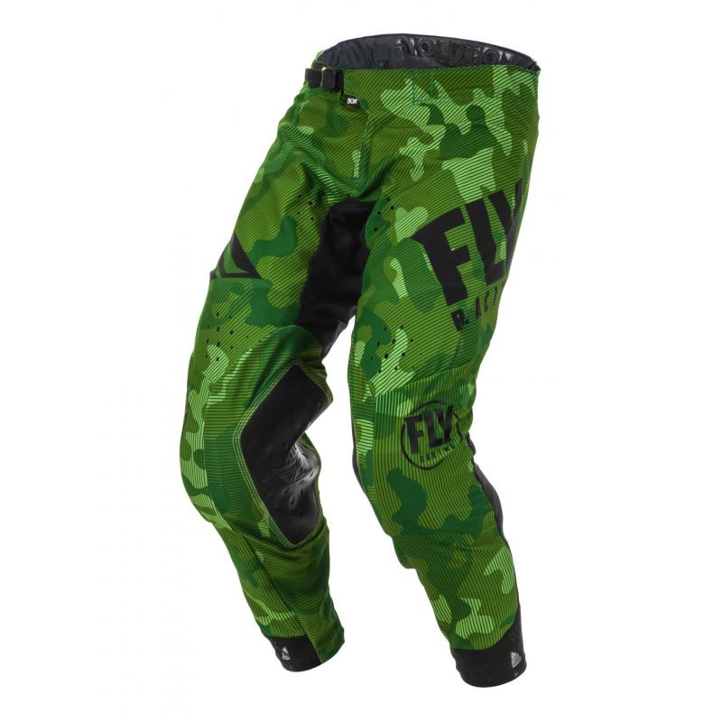 Pantalon cross Fly Racing Evolution DST Racewear vert/noir- 30