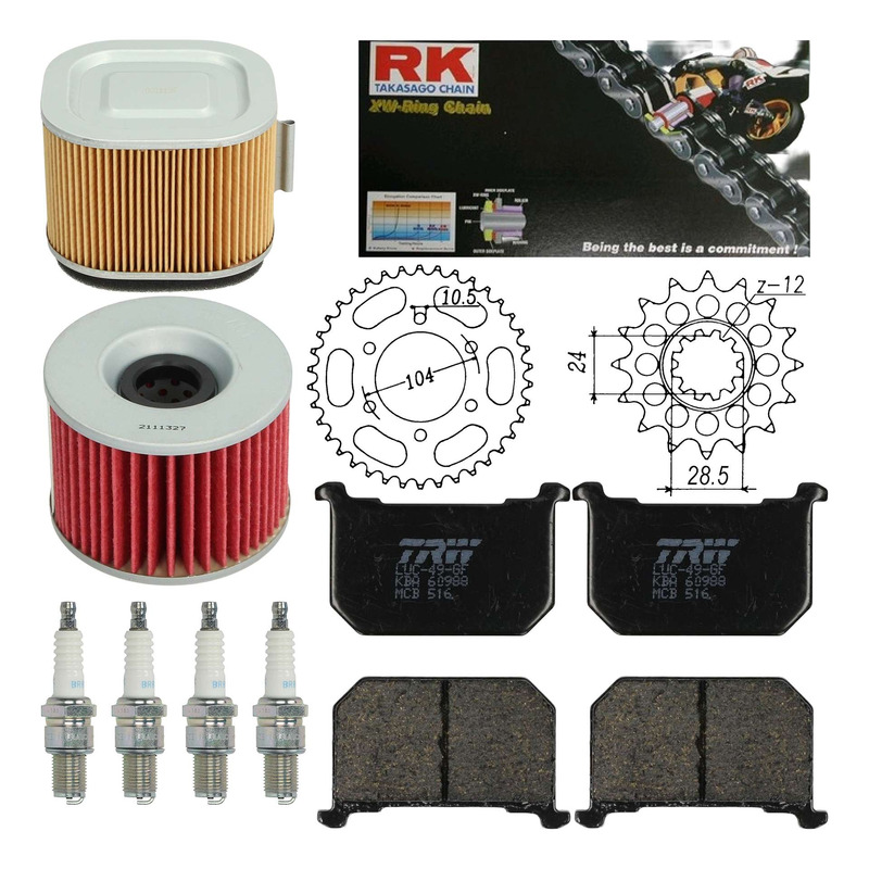 Kit entretien NF Prokit premium Kawasaki Z1000 1981