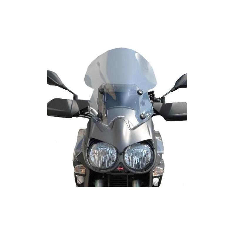 Pare-brise Bullster haute protection 56 cm incolore Moto Guzzi 1200 St