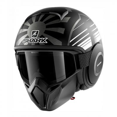 Casque jet Shark Street-Drak Réplica Zarco Malaysian GP Mat black/anthracite/anthracite