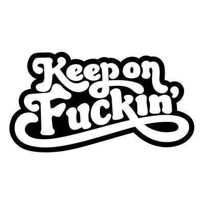 Autocollant Lethal Threat keep on fuckin' 60X80 mm