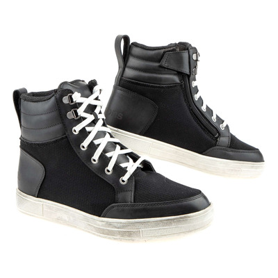 Baskets moto Helstons Osaka Air noir/noir