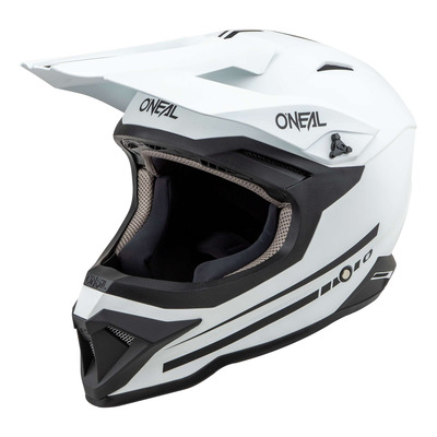 Casque cross O’Neal 1SRS Solid white