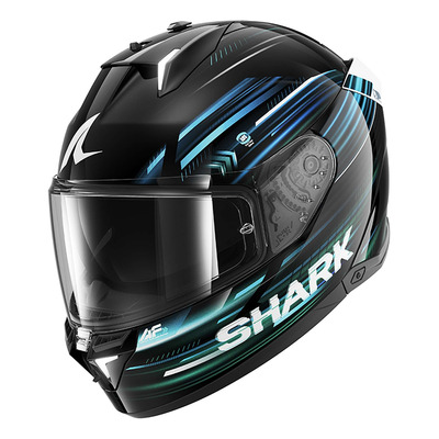 Casque jet Shark Skwal i3 Light-Blur black/red/white
