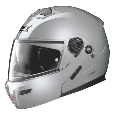 Casque modulable Grex G9.1 Evolve Kinetic N-Com Métal argent