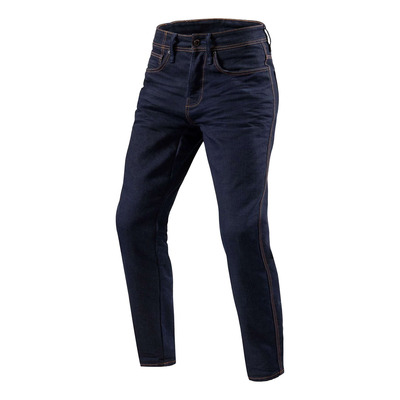 Jean moto Rev’It Reed Slim bleu foncé délavé – L30