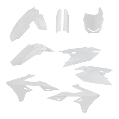 Kit Plastique Complet ACERBIS Type Origine Blanc - Suzuki 450 RMZ 18-25