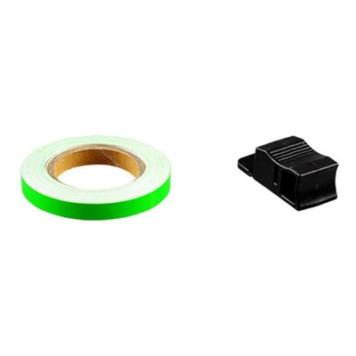 Liseret de jante Blackway vert fluo 7 mm avec applicateur