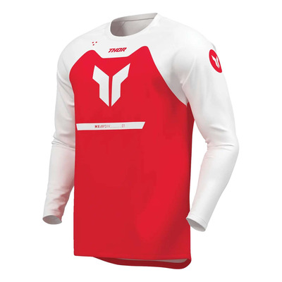 Maillot cross enfant Thor Youth Ridemode Menace red