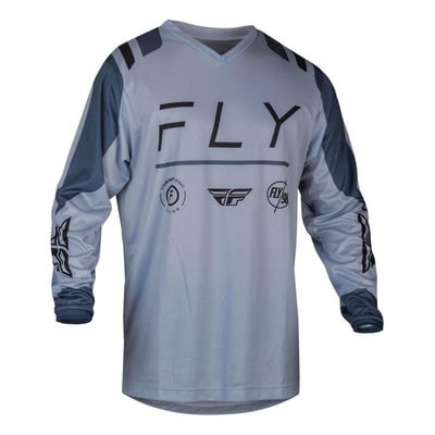 Maillot cross Fly Racing F-16 arctic grey/stone