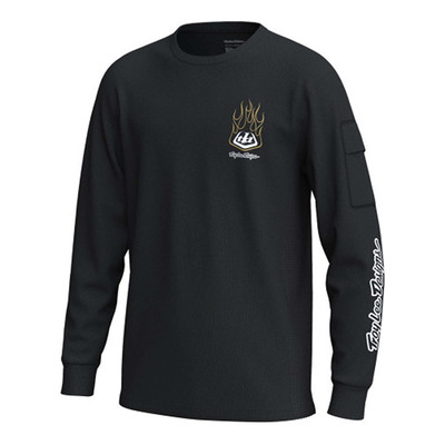 Maillot Manches Longues Enfant VTT Troy Lee Designs Ruckus Ride Pressed Carbon