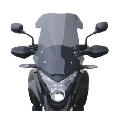 Pare-brise Bullster haute protection 48,5 cm fumé gris Honda VFR 1200 X Crosstourer 12-16