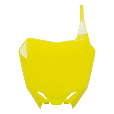 Plaque Numéro Frontale ACERBIS Jaune Fluo - Suzuki 450 RMZ 08-17