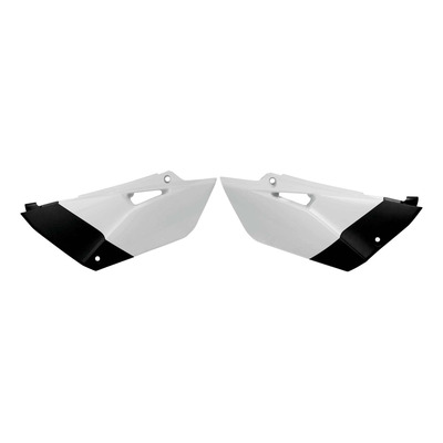 Plaques Latérales ACERBIS Blanc / Noir – Yamaha 85 YZ 15-21
