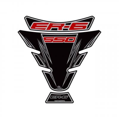 Protection de réservoir Motografix noir Kawasaki ER6 3 pièces