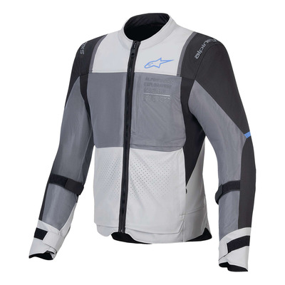 Veste textile Alpinestars ST-2 Air ice gray/dark gray/black