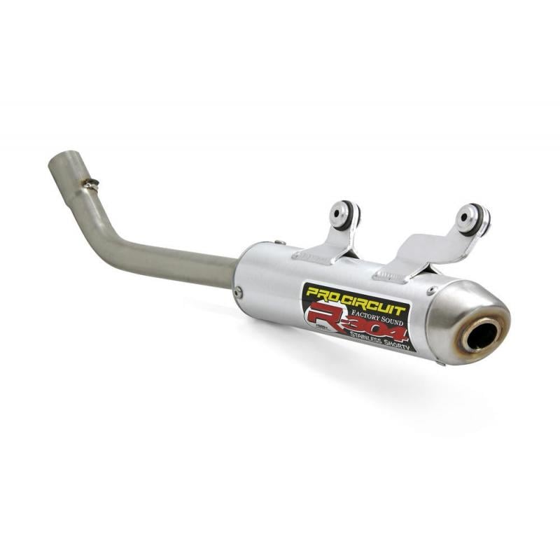 Silencieux Pro Circuit - 304-R shorty aluminium brossé - KTM SX 250cc 11-15