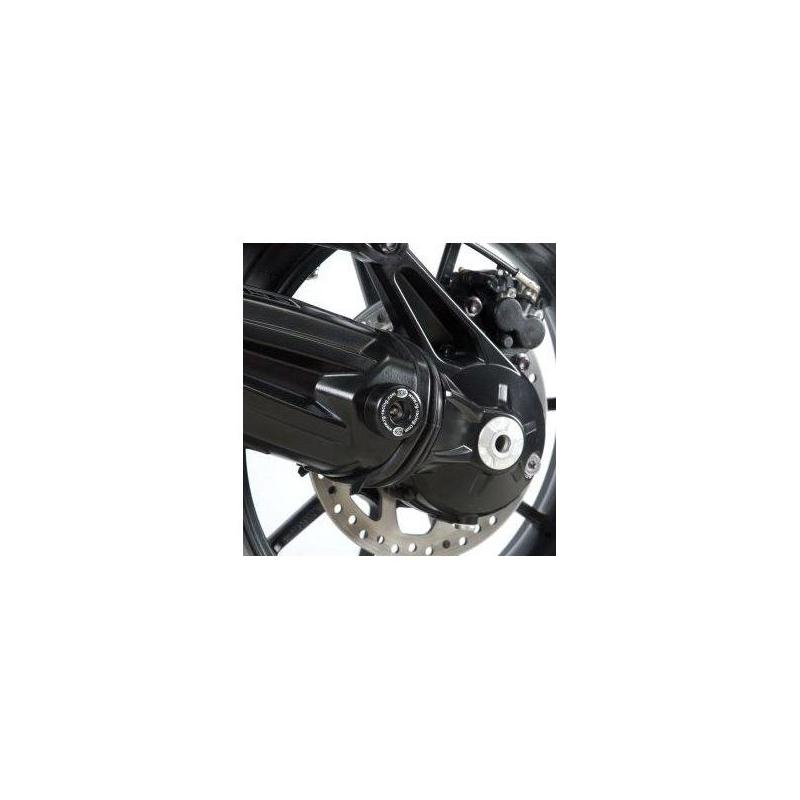 Tampons de bras oscillant R&G Racing noir Yamaha DT 125 R 88-03