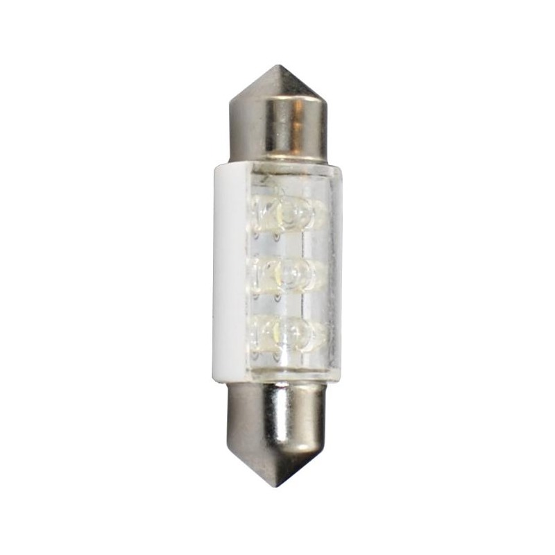 Ampoules à LED flux blanc C5W 12V 0.37W