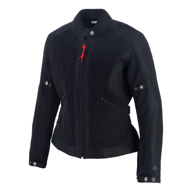 Blouson textile femme Helstons Stoner Evo Air Girl noir