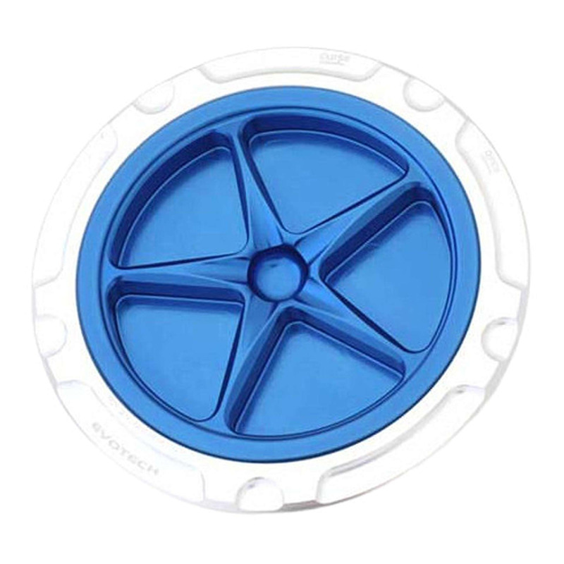 Bouchon de réservoir Evotech aluminium Bleu/Silver BMW R Nine T 1200 14-20