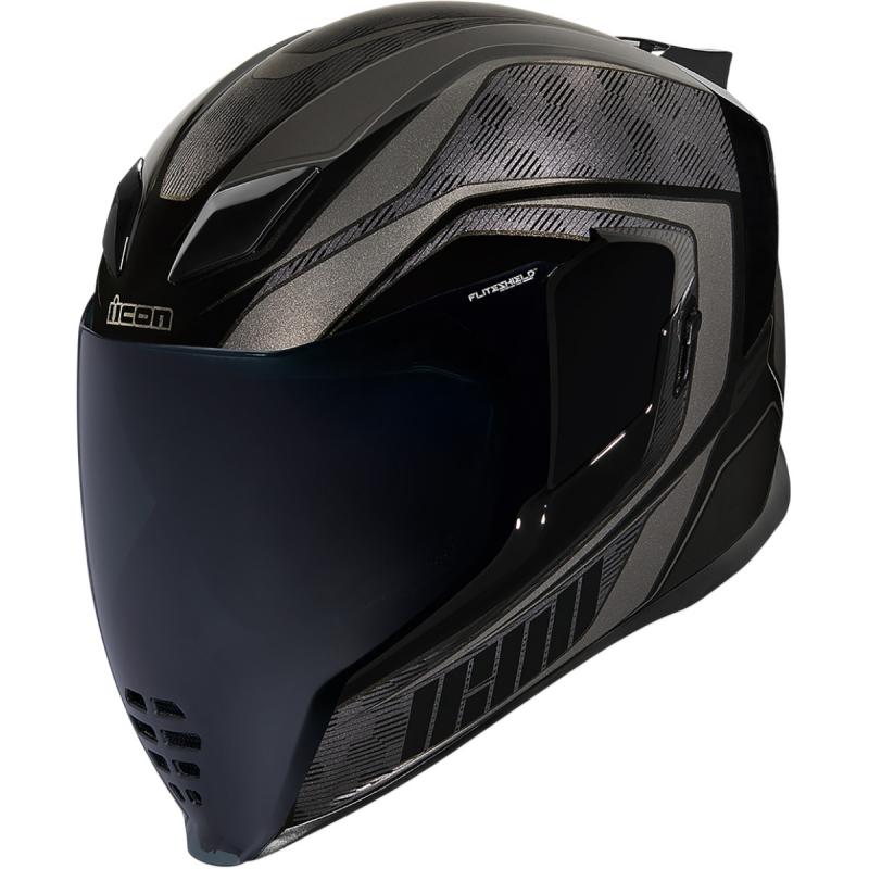 Casque intégral Icon Airflite Raceflite noir- XS