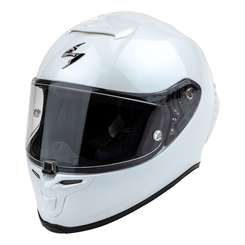 Casque intégral Scorpion Exo-R1 Evo 2 Air Solid pearl white