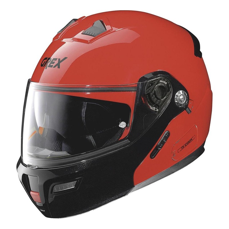 Casque modulable Grex G9.1 Evolve N-Com Couplé Corsa rouge- XS