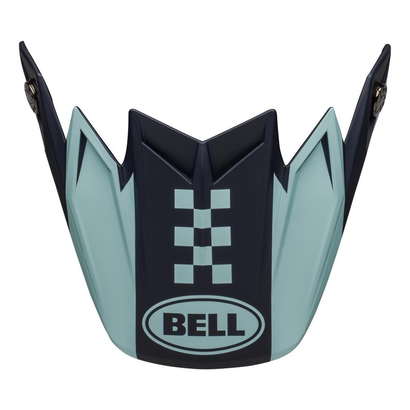 Casquette de casque cross Bell Moto-9 Flex Breakaway navy/light bleu m