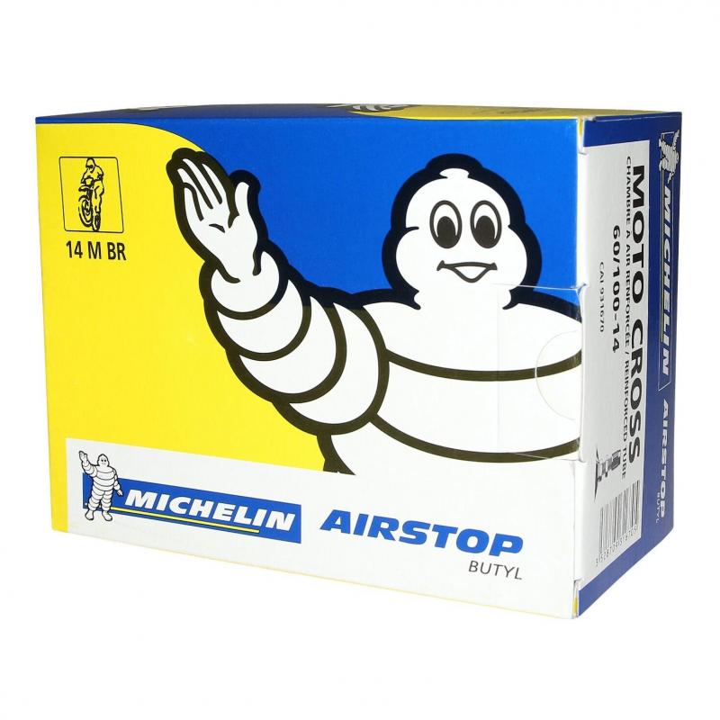 Chambre à air Michelin offroad 60/100-14 valve droite