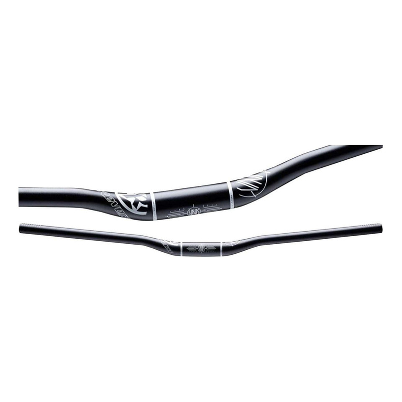 Cintre VTT relevé 18mm Reverse Nico Vink 810mm Ø 31,8mm noir/blanc