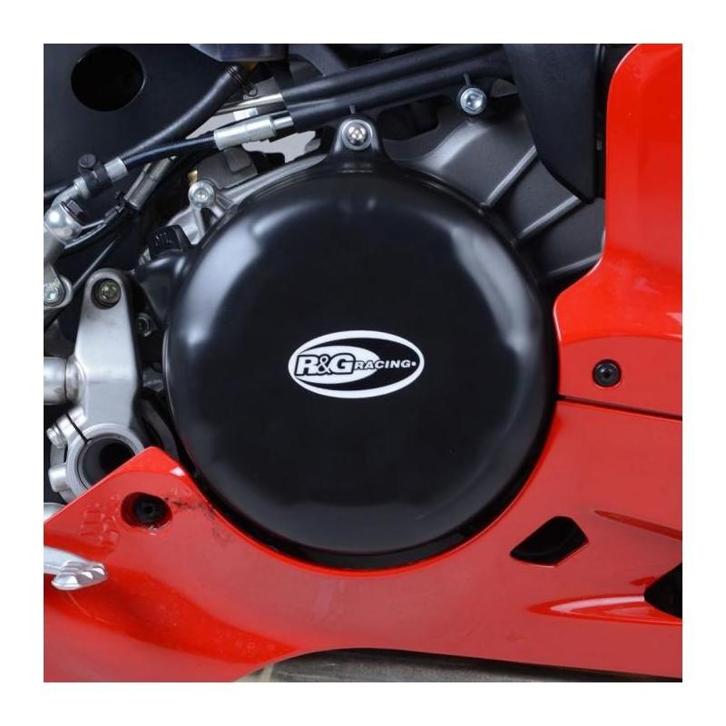 Couvre carter d’embrayage R&G Racing noir Ducati Panigale 899 14-15