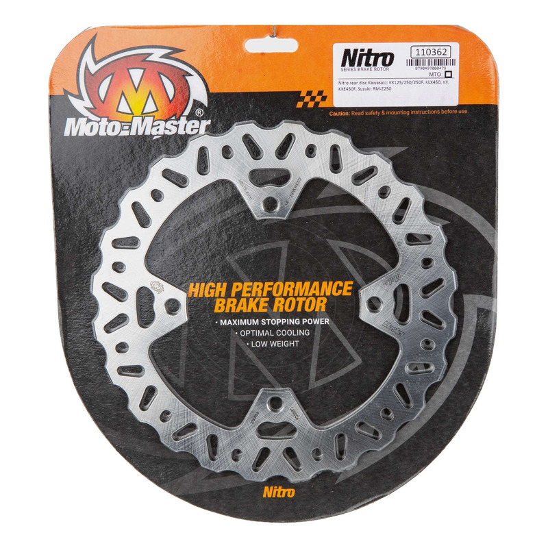Disque de frein arriÃ¨re fixe Moto Master Offroad Nitro Ã  240 mm Kawa