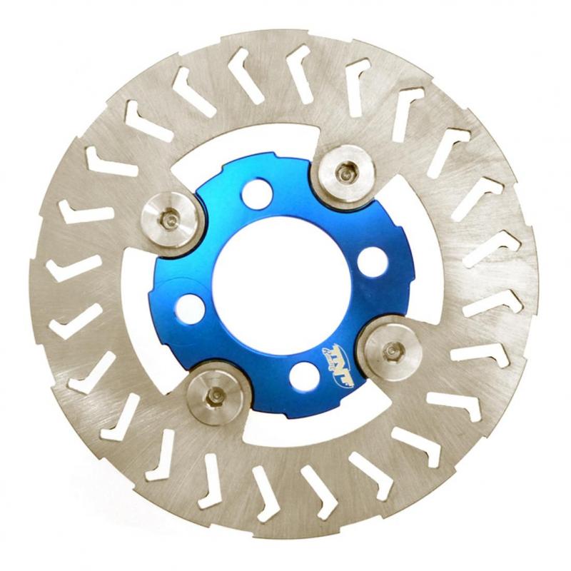Disque de frein TNT D.180 flottant Booster- Bleu