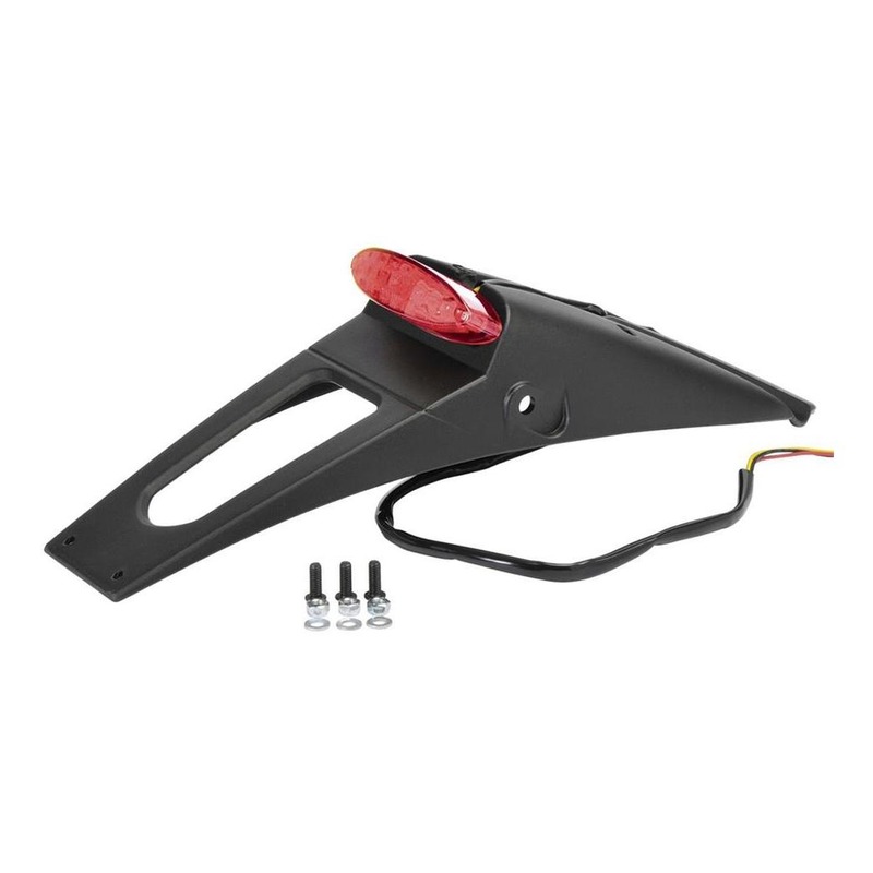 Extension de garde boue arriÃ¨re Polisport RSP LED 2.0 noir (HomologuÃ