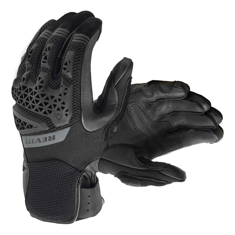 Gants cuir/textile femme Rev’It Sand 5 Ladies black